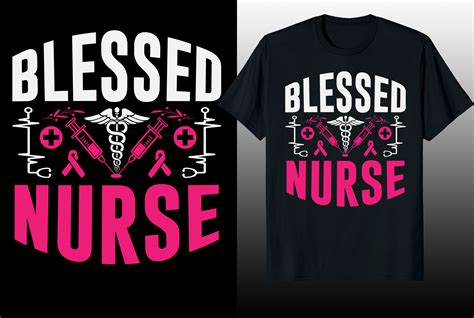 Blessed Nurse Funny T Shirt Design Graphic By Eye Catchy Design