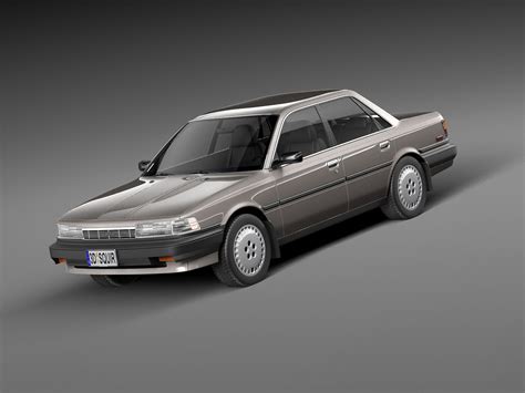 3d Japan Car Classic Sedan Model