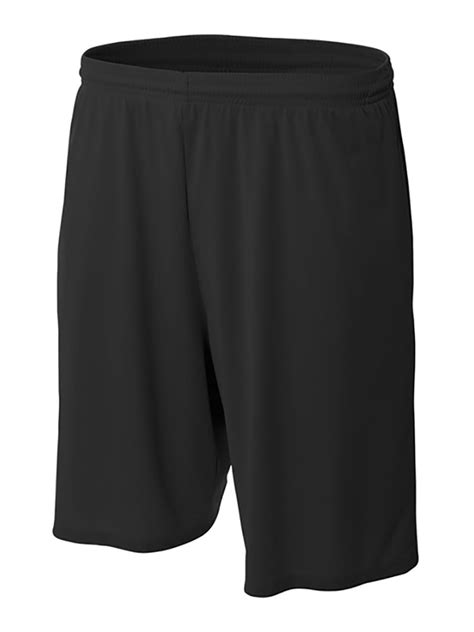 Mens Basketball Shorts With Pockets Black Large Blacklarge