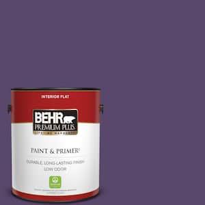 Behr Marquee Gal P Proper Purple Flat Exterior Paint Primer