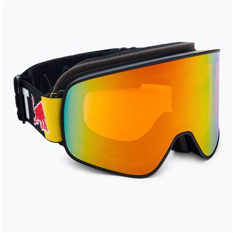 Gogle Narciarskie Red Bull SPECT Rush Matt Black Black Orange Red