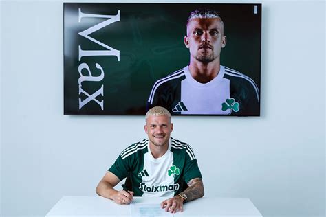 PHILIPP MAX SE INCORPORA AL PLANTEL VERDE PANATHINAIKOS FC OFFICIAL