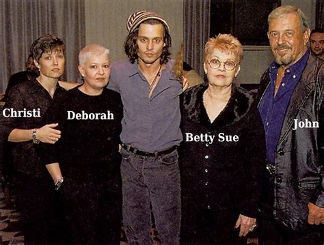 Johnny Depp’s tight-knit first family: parents and siblings