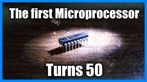 The First Microprocessor Turns 50 The Intel 4004 Youtube