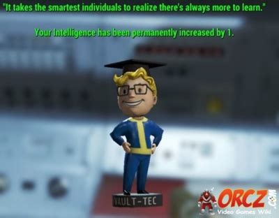 Fallout 4: Intelligence Bobblehead - Orcz.com, The Video Games Wiki