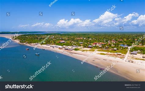 Aerial View Maranhenses National Park Barreirinhas Stock Photo