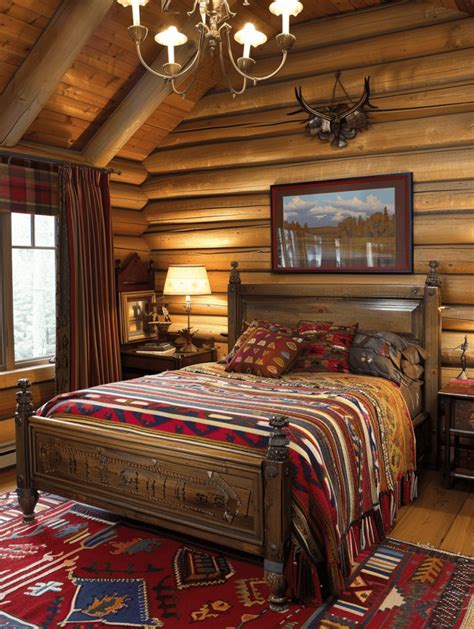 25 Log Cabin Bedroom Ideas