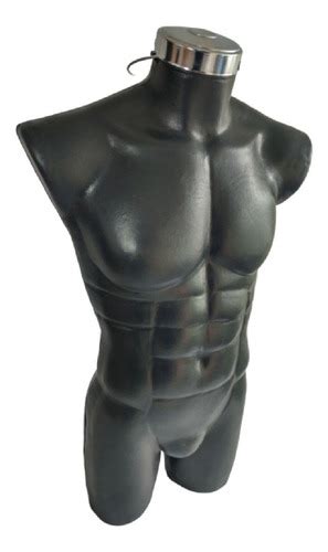 Maniquí Hombre ¾ Plástico Torso Colgar Caballero Exhibidor