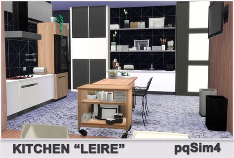 Kitchen Leire Sims Custom Content