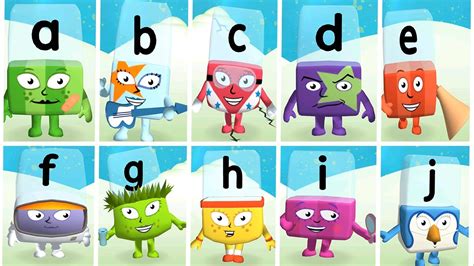 Meet The Alphablocks Kids Learn Letters A Z Fun Educational