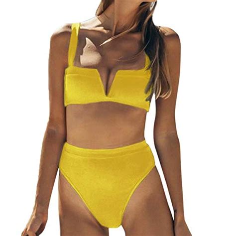 Ishowtienda Swimwear Women Fashion Push Up Padded Bra Beach Bikini S