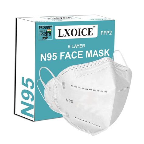 LXOICE Reusable N95 Respirator Anti Air Pollution Medical Face Mask