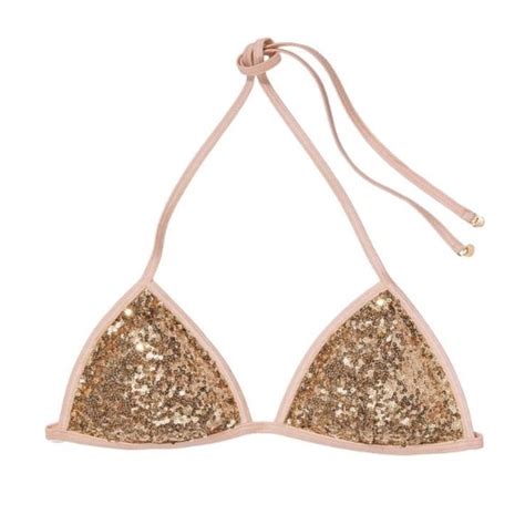 Victoria S Secret Swim Victorias Secret Swim Sequin Triangle Bikini