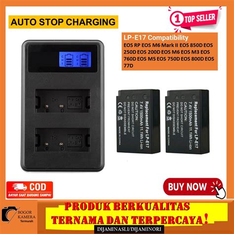 Jual Kingma Paket Complete Battery Batere Baterai Charger Set Lp E