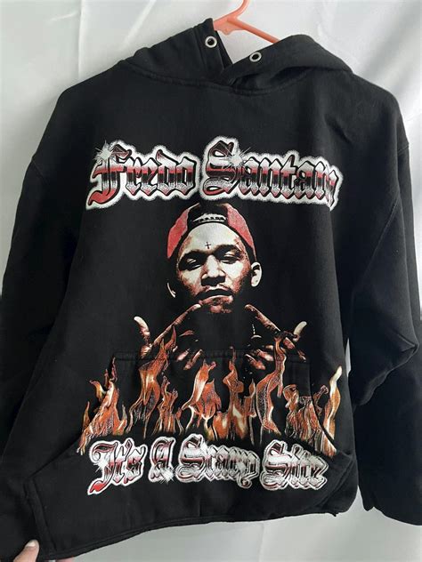 Fredo Santana FREDO SANTANA SCARY SITE HOODIE | Grailed