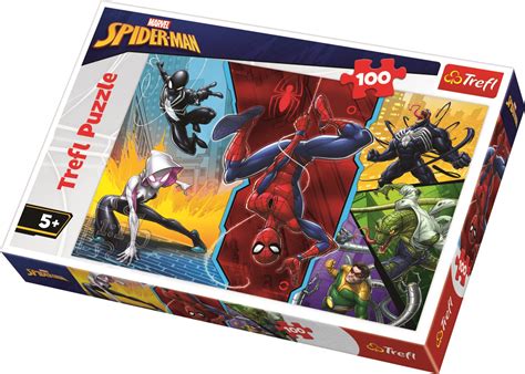 TREFL Puzzle Spiderman 100 dílků Puzzle puzzle cz