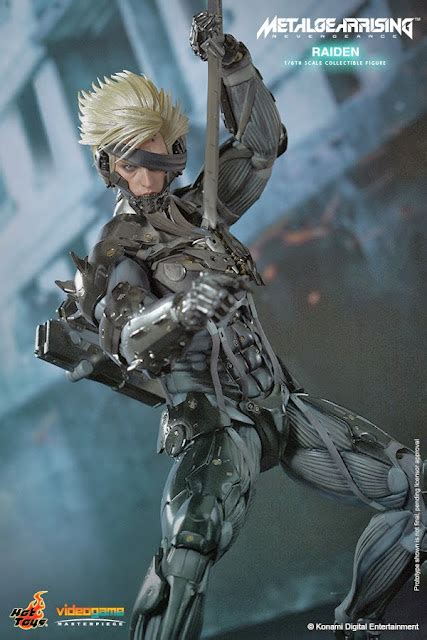 Toyhaven Incoming Hot Toys VGM17 Metal Gear Rising Revengeance 1 6 Scale Raiden Collectible