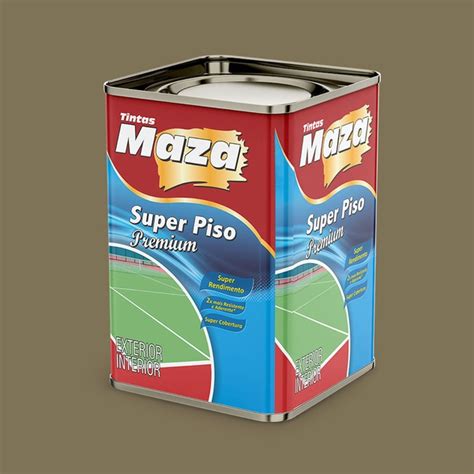 Maza Super Piso Premium Concreto L Tintas Palmares