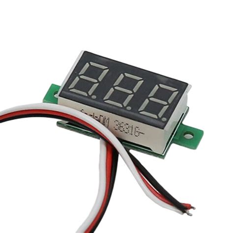 Mini 3 Wire Volt Meter 0 999vdc 705 By Adafruit Industries