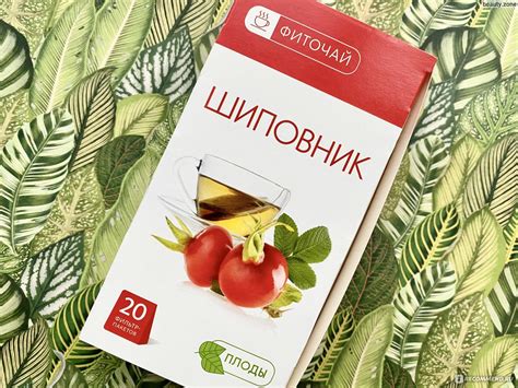 Травяной чай в пакетиках Грин Сайд Шиповник плоды, 20 штук ...