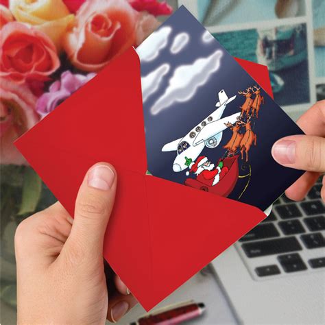 Fuck Yule Funny Christmas Greeting Card Reindeers