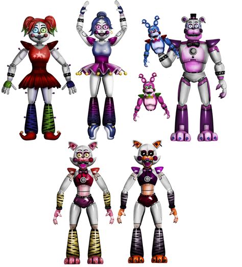 glamrock funtime animatronics  yuyu bi  deviantart