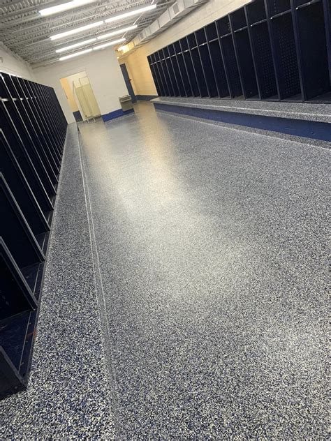 Transforming Locker Rooms with Epoxy Flooring: An Upgrade for Forrest