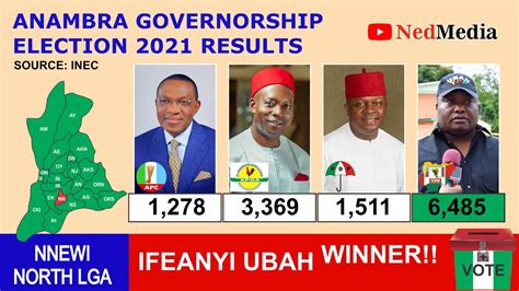 Anambra Election 2021 Results Update All 12 Lgas Results Ifeanyi Ubah