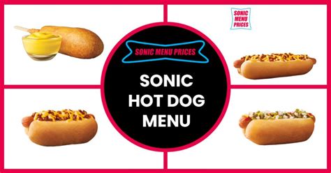 Sonic Burger Menu: Updated Prices and Combos - 2025 Updated Prices