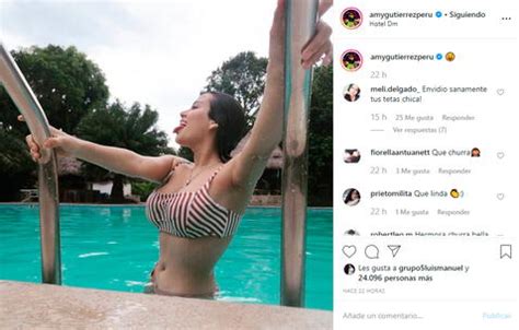 Amy Gutierrez Instagram Salsera Baja De Peso Y Posa En Sexy Bikini En Tarapoto Insta Fotos
