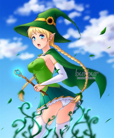 Elf Magician By Burbur Hentai Foundry