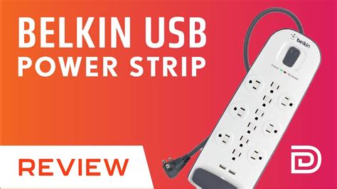 Belkin Usb Power Strip Surge Protector Review Youtube