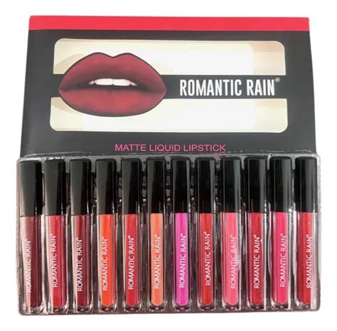 Conjunto de batons nude matte indeléveis de longa duração doze unidades MercadoLivre