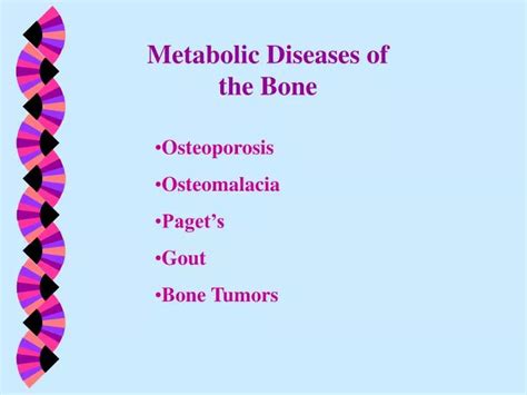 PPT Metabolic Diseases Of The Bone PowerPoint Presentation Free