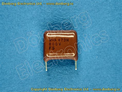 Capacitor 47nF / 800V - PLASTIC FILM CAPACITOR PANASONIC...