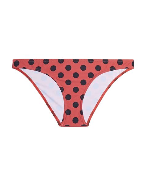 Zimmermann Bikini Bottoms In Red Modesens