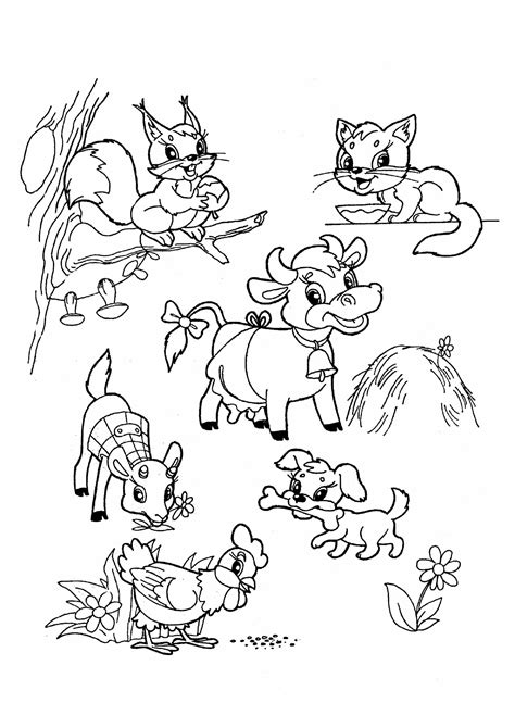 Раскраски для развития речи 🍀. Скачать разукрашку бесплатно