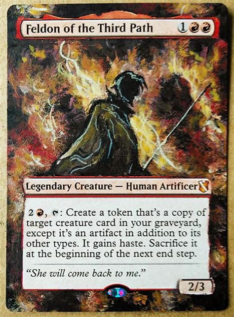 Feldon - original alter : r/magicTCG