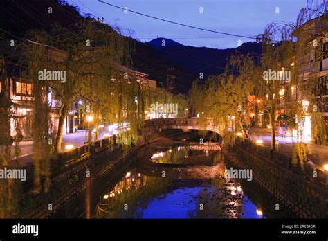 Kinosaki Hot Spring Stock Photo Alamy
