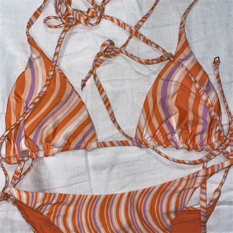 Sea Folly Bikini Set Size 12 Depop