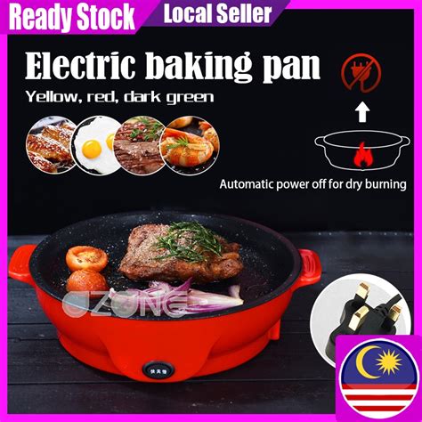 Non Stick Electric Bbq Frying Pan Multifunctional Teppanyaki Grill Pan