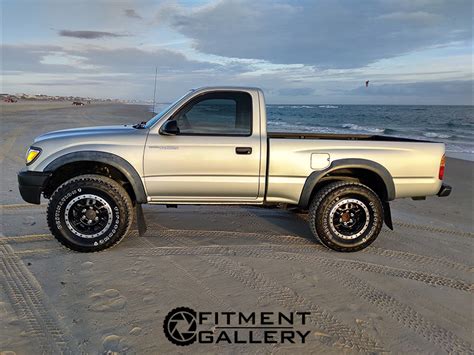 2003 Toyota Tacoma 16x7 Vision Offroad Wheels P26575r16 Firestone Tires