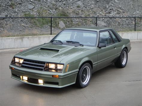 Clean 80s Notch Ford Mustang Foxbody Fox Bodies Pinterest