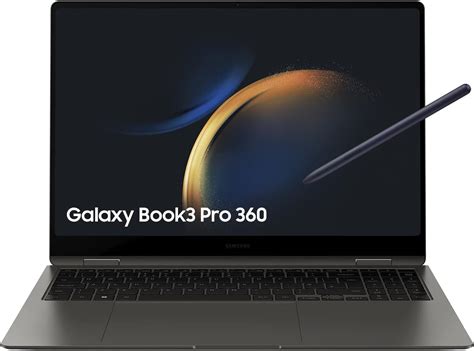 SAMSUNG Galaxy Book3 Pro 360 - Portátil convertible 16" WQXGA+ (Intel ...