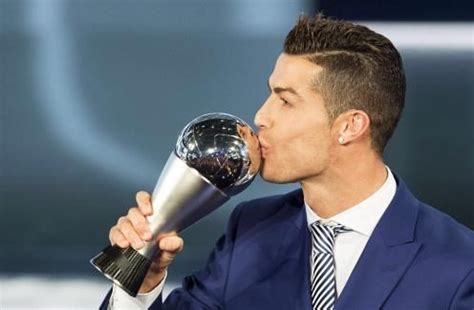 Cristiano Ronaldo Clinches Player Of The Year At Globe Soccer Awards