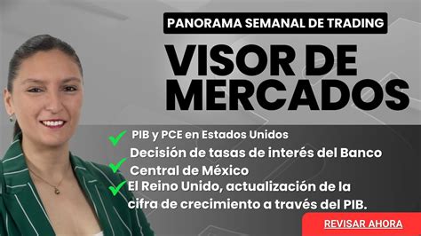 Visor de Mercados Qué se viene para el Trading PIB y PCE para EEUU