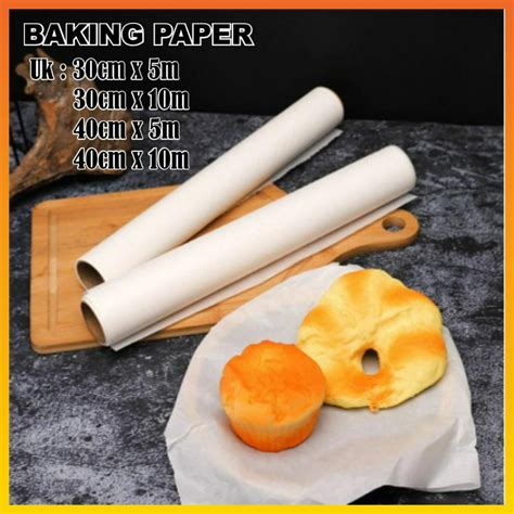 Jual Kertas Roti Baking Paper Non Stick Kertas Roti Kue Anti Lengket