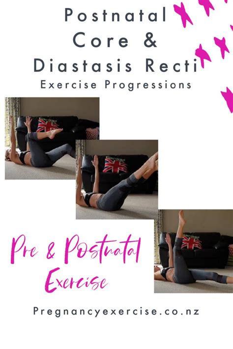 Postpartum Core And Diastasis Recti Exercise Progressions Pregnancy