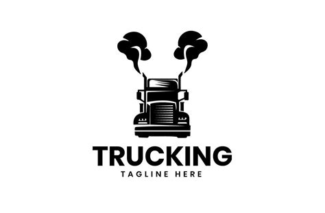 Trucking Logo Template Graphic by sowikotrasal · Creative Fabrica