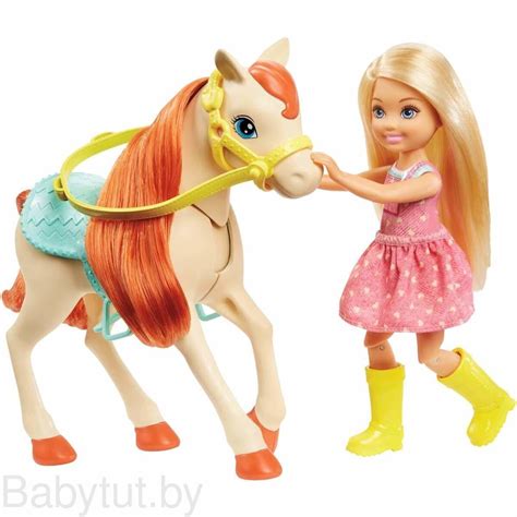 Купить Игровой набор Барби, Челси и любимые лошадки Barbie (Барби ...